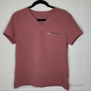 Figs Set Women's Catarina One-Pocket Scrub Top and Bottoms Size S